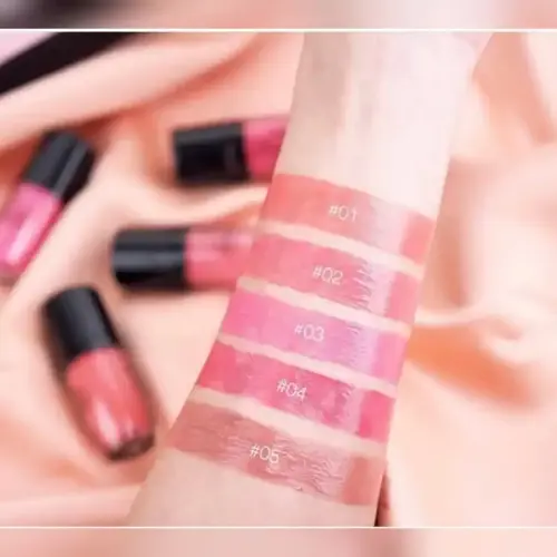 رژلب و گونه مایع ولوت تاچ گلدن رز
